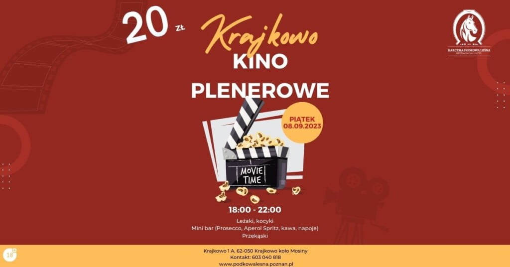 Kino plenerowe z super komedią